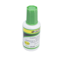 Corector cu pensula 20ml Fluid, 4-360, 4OFFICE (12)