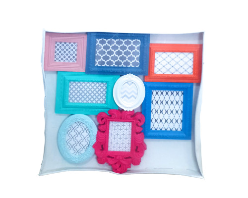 Set rame 7 foto neon D186-416 Set rame 7 foto neon D186-416