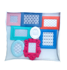 Набор фоторамок neon (7 фото.) D186-416