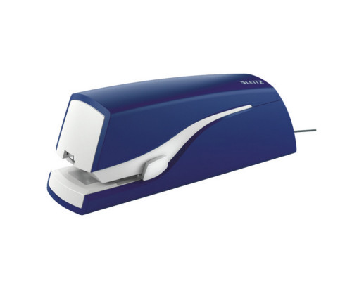 Capsator electric Leitz 5533 20foi albastru perla 55330035