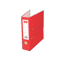 Папка-регистратор А4 75mm, ПП/бумага, красная, CASSA 7280 (25)