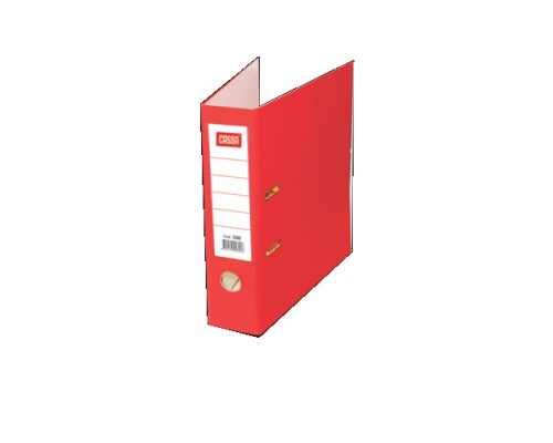 Biblioraft A4 75mm, PP/hartie, rosu, CASSA 7280 (25)