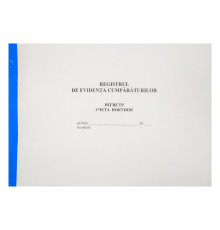 Registrul de evidenta a cumparaturilor, A4, 48foi
