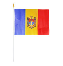 038391 Текстильные флажки Moldova DR006