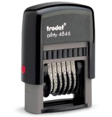 Нумератор Trodat Printy 4846 (6 цифр) синий 73995