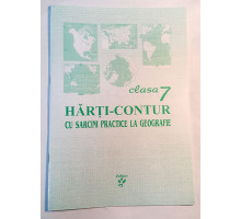 Harta de contur la Geografie clasa 7 romina