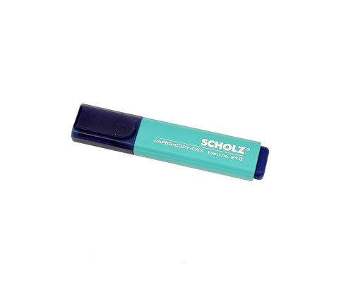 Marker text 1-5mm, turcoaz, SCHOLZ 210-13 (10/600) Marker text 1-5mm, turcoaz, SCHOLZ 210-13 (10/600)