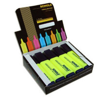 Marker text 1-5mm, galben, SCHOLZ 210-03 (10/600)