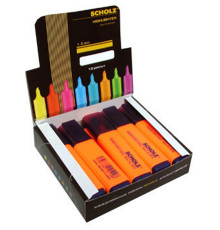 Marker text 1-5mm, oranj, SCHOLZ 210-02 (10/600)