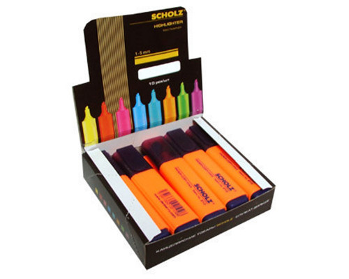 Текстмаркер 1-5мм, оранжевый, SCHOLZ 210-02 (10/600)