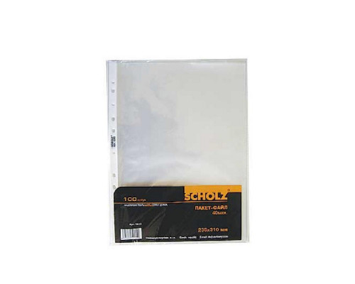 Folii A4, 40 mic Scholz 5010 (20) Folii A4, 40 mic Scholz 5010 (20)