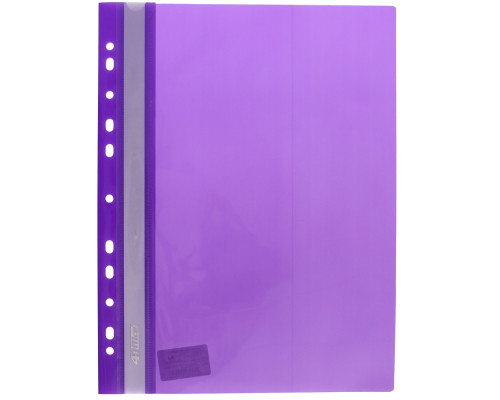Mapa dosar cu perforatie A4 violetа, 4OFFICE 4-240-56 (10/240)