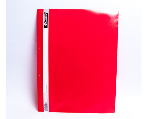 Mapa dosar cu perforatie A4 rosie, 4OFFICE 4-240-01 (10/240)