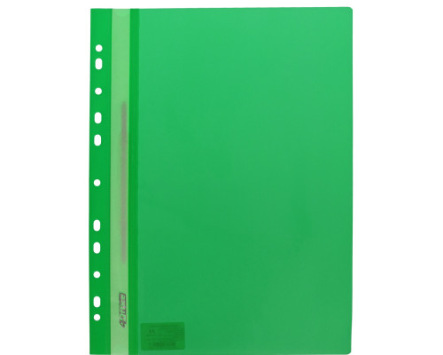Mapa dosar cu perforatie A4 verde, 4OFFICE 4-240-98 (10/240)