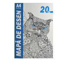 Мapa A4 de desen 20 foi, 110g/m2 CM10 (25)