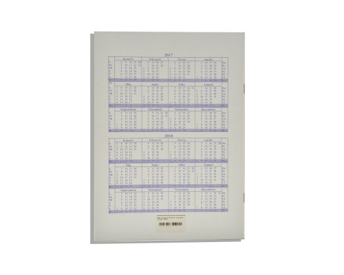 Caiet A4 48 file cu calendar, linie Caiet A4 48 file cu calendar, linie