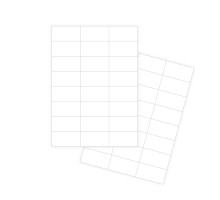 Самоклеящиеся белые этикетки A4 70x37mm (1/24) 100лист. FOROFIS 91499(10)