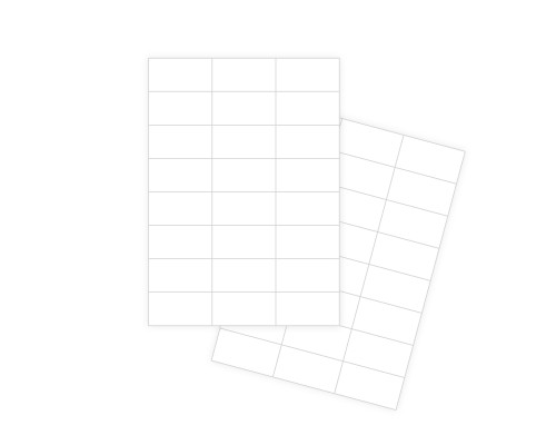 Самоклеящиеся белые этикетки A4 70x37mm (1/24) 100лист. FOROFIS 91499(10)