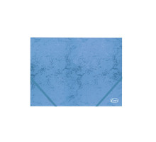 81033 Папка на резинке, картонная А4, 350g/m2, синяя FOROFIS 91605 (10)