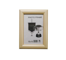 Фоторамка A6 10*15 c ножкой-подставкой белое дерево 20-01-10 CM*0177