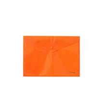 807182 Папка-конверт A4, РР 160мкн, Neon оранжевый, NORMA 5106-02 (12/120)