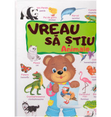 VREAU SA STIU. Animale ro-en. pagini cartonate N*4490