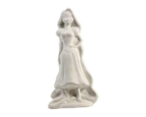 Figura din gips " Rapunzel " Figura din gips " Rapunzel "