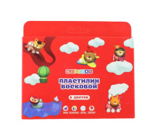 Пластилин восковой Цветик 8цв. 120г. 3241696 (25)