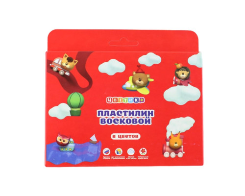 Plastelina cerata Цветик 8cul. 120gr. 3241696 (25)
