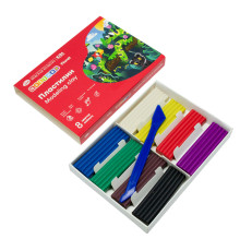 Pasta pt modelat Цветик 8cul. 120gr. 32411671 (23)