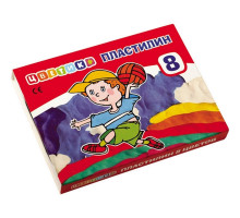 Pasta pt modelat Цветик 8cul. 120gr. 32411671 (23)