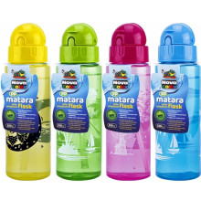 Sticla pentru apa cu pai 500 ml., asorti NC-601 (12/96)