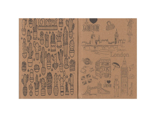 Carnet A5, 72foi matem., CRAFT, Gingko (64)