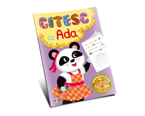 Citesc și colorez. Citesc cu Ada. D*6448