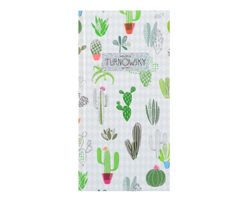 Carnet 100*200/96 linie, "Turnowsky. Pattern Сactus" YES 151461