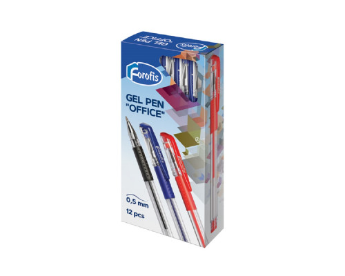 Pix gel „Office” albastru 0,5 mm FOROFIS 91533 (12/144)