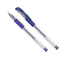 21390 Ручка гелевая "Office" синяя 0.5мм FOROFIS 91533 (12/144)