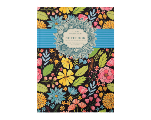 Блокнот A5 (145x197мм), 80л, чистый лист, интегральный картон, FR*2532 (4/24)