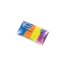 Hirtie notite Index color Neon 20x50mm plastic 4culx40file FOROFIS 91035 (36)