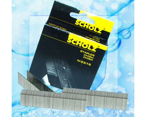 Скобы д-степлера 23/15 1000шт Scholz 4763 (10) Скобы д-степлера 23/15 1000шт Scholz 4763 (10)