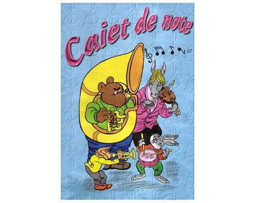 Caiet muzica mare A4, 8 foi P*0643 (50)