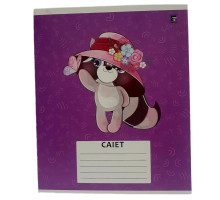 Сaiet 12 file coperta cartonata lin. oblica, P*1411(100)