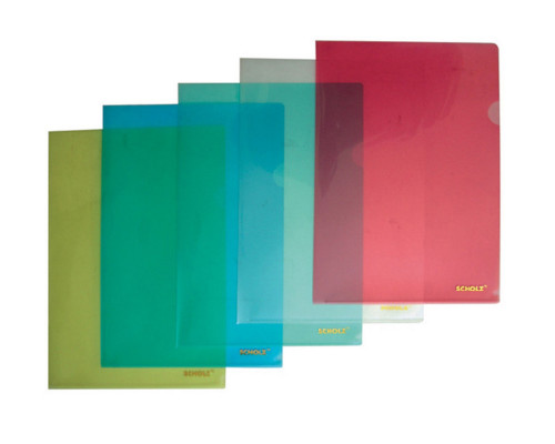 Mapa unghi,plastic A4, 180mk., Scholz 01310 galbena (10) Mapa unghi,plastic A4, 180mk., Scholz 01310 galbena (10)