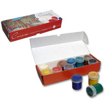 Гуашь 12 цв.,*40ml, Сонет 3641064