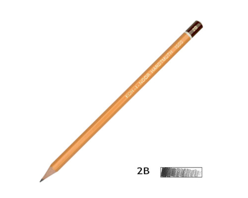 Карандаш графитный Koh-i-Noor 1500 2B