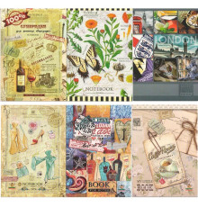 Блокнот A5, 60л, клетка, на термо склейке FR*1619 (48)