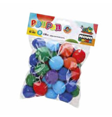 Pompoane 30mm 50buc, asorti NC-882 (50)