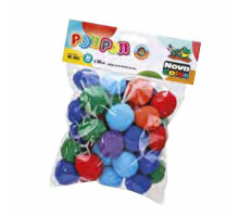 Pompoane 30mm 50buc, asorti NC-882 (50)