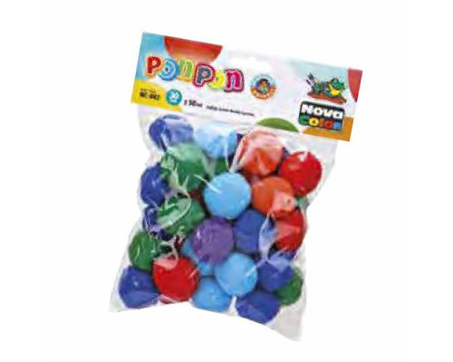 Pompoane 30mm 50buc, asorti NC-882 (50) Pompoane 30mm 50buc, asorti NC-882 (50)