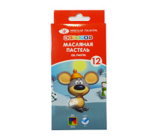 Pastel uleios, carton, 12cul., "Tvetic" 7041969